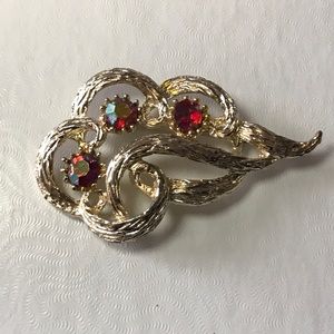 Opalescent Swirl Brooch